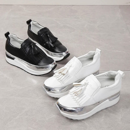 Andningsbara damsneakers med tidlös stil – Isabella