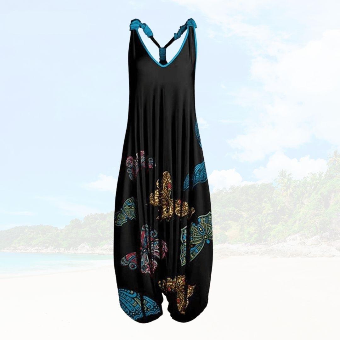 Sommardags damoverall med lös passform – Elenya