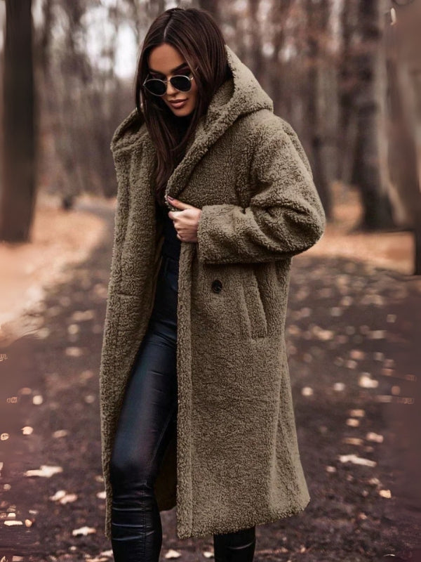 Damtrenchcoat med bälte och dubbelknäppning – Clara
