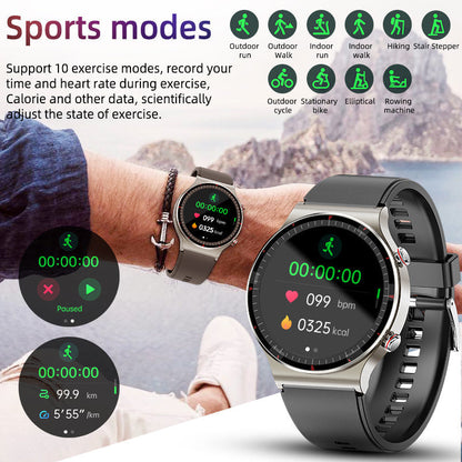 EKG-smartwatch med blodsyre- och hjärtfrekvenssensor – CardioTrack