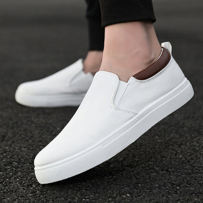 Slip-on-herrskor i canvas – Lennard