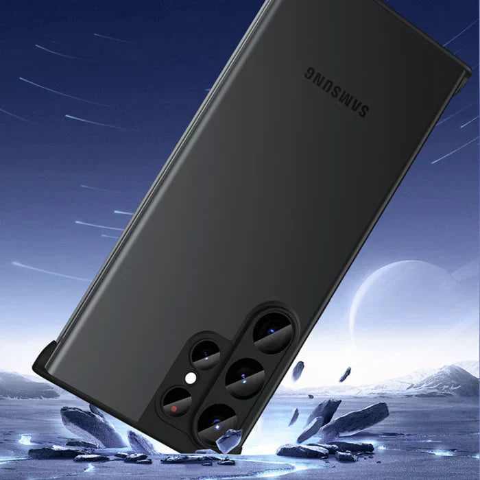Samsung Galaxy S23 Ultra Hülle, schwarz, stoßfest, Kamera-Schutz, modernes Design