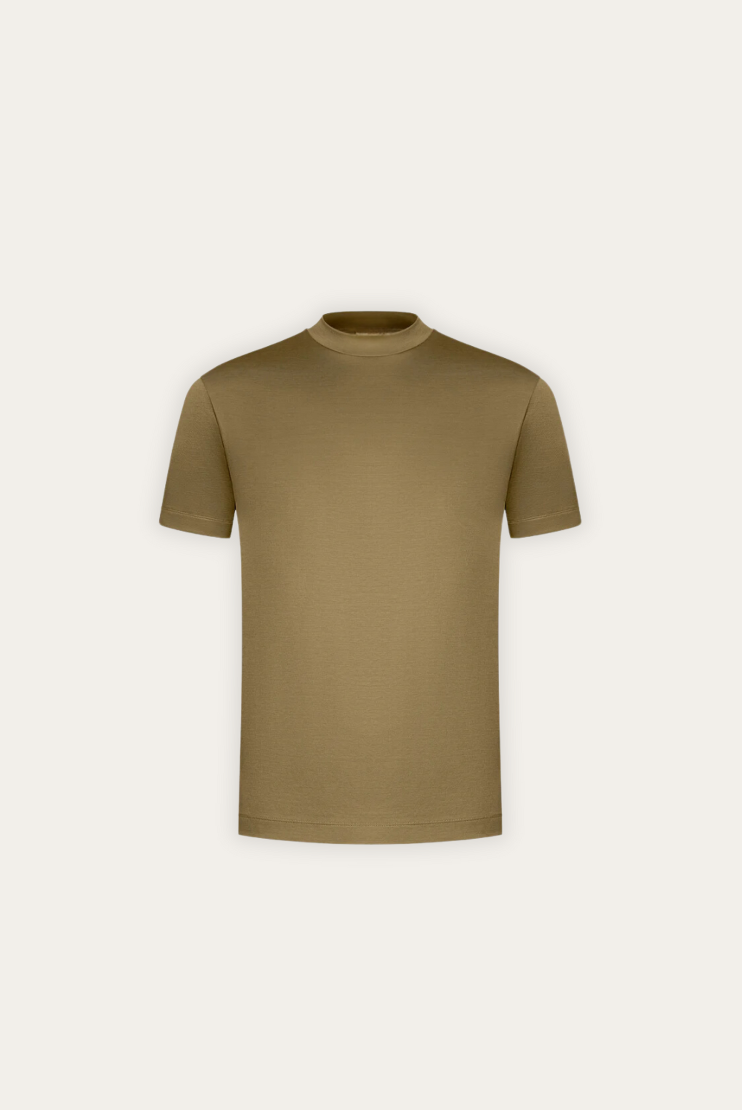 Stiligt herr T-shirt i merceriserad bomull – Dario