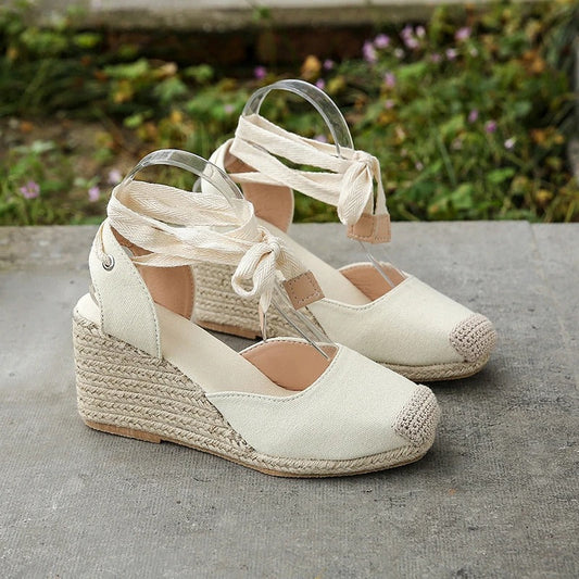 Stiliga espadrillosandaler för damer – Maribel