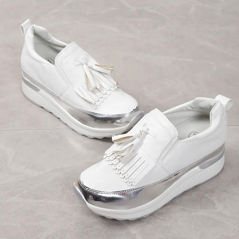 Andningsbara damsneakers med tidlös stil – Isabella