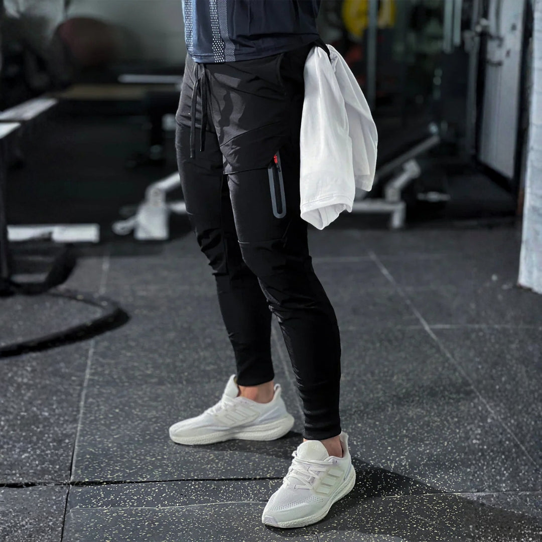 HERRAR Sportbyxor med stretch och fickor – Dario