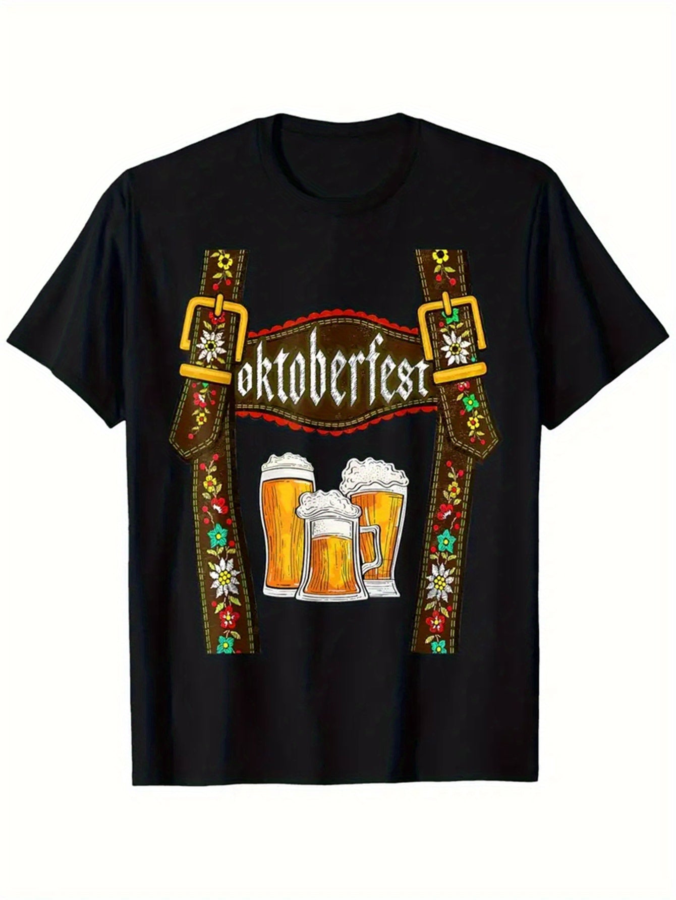Herrarnas kortärmade T-shirt – Hansi Oktoberfest 2026
