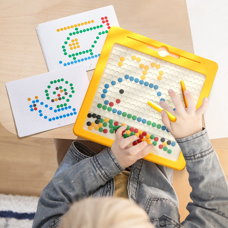 Magnetisk teckentavla med pärlor - MagniDots