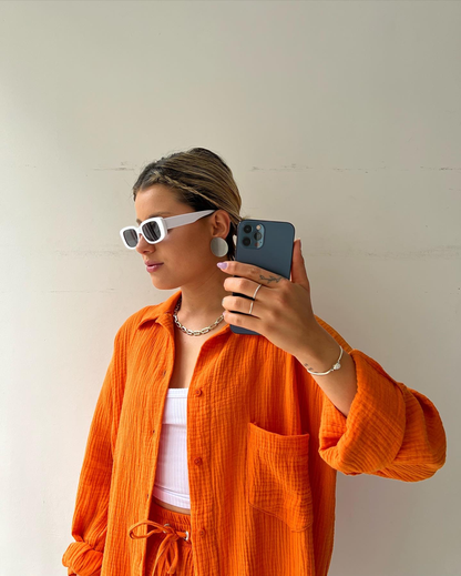 Andningsbart bomullsställ för damer – Maris