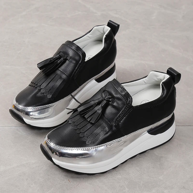 Andningsbara damsneakers med tidlös stil – Isabella