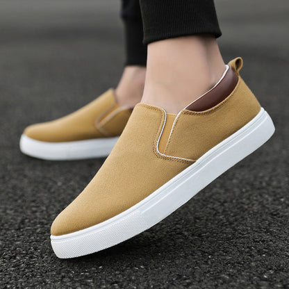 Slip-on-herrskor i canvas – Lennard