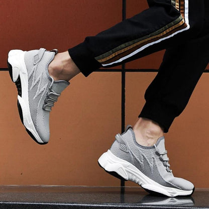 Diskret höjande herresneakers med stil – MaxLift Boost