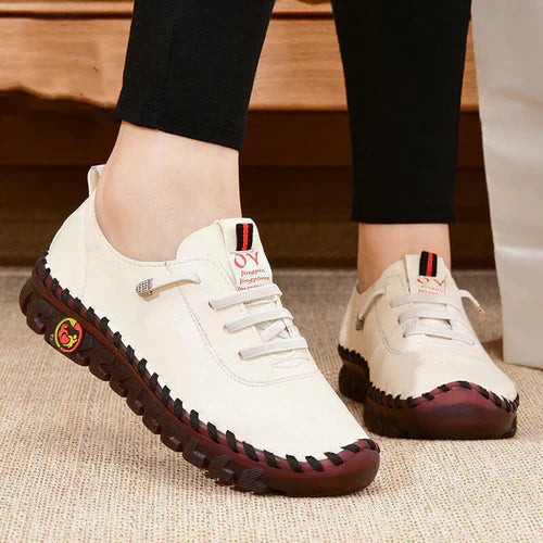 Bekväma platta damsneakers – Ella