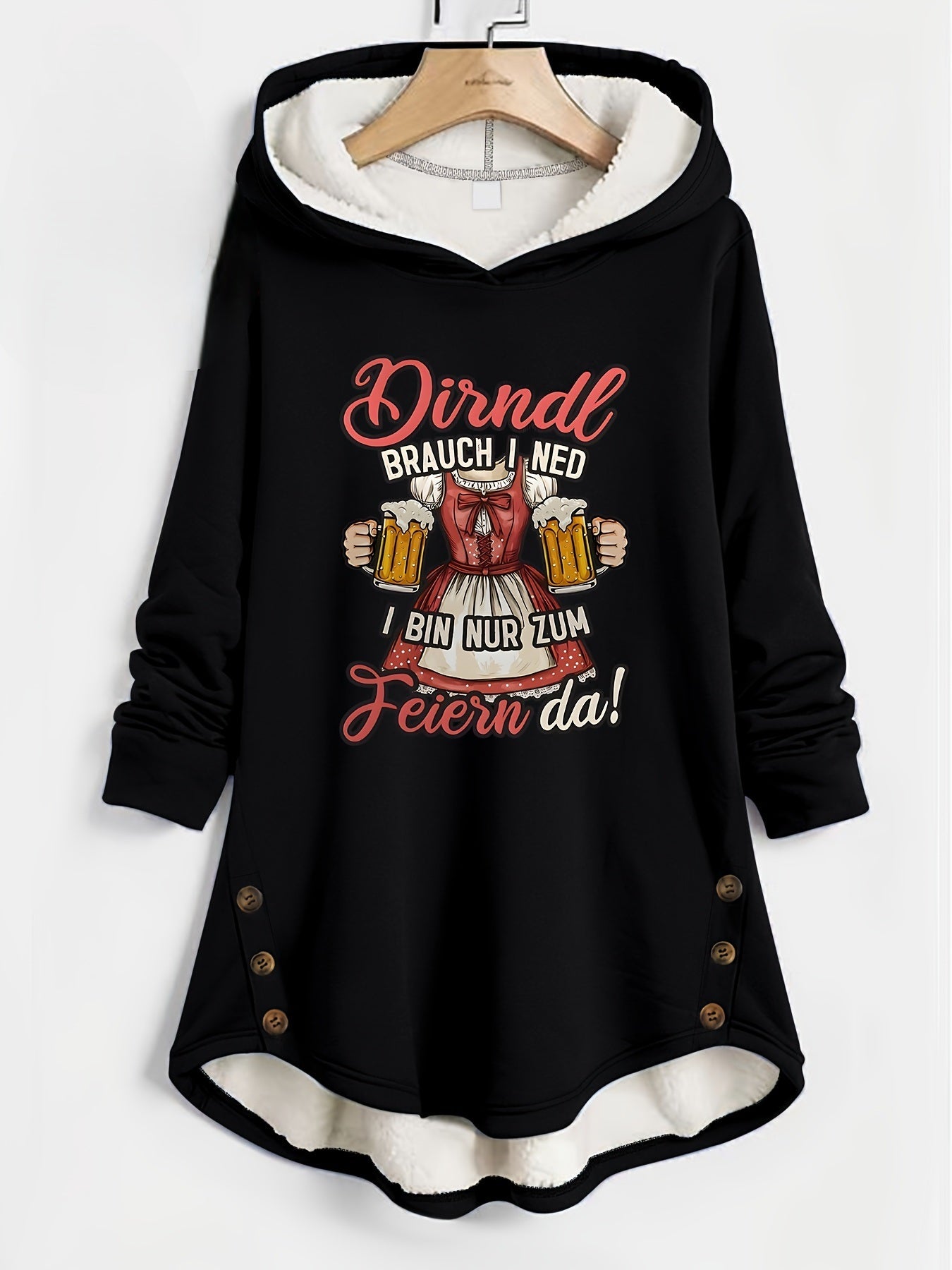 Värmande damhoodie – Sabine Oktoberfest 2026