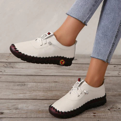 Bekväma platta damsneakers – Ella