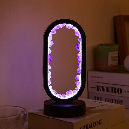 Handgjord ametistlampa - Serenith