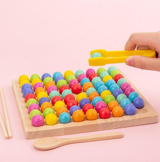 Montessori Kulor-Logikspel – Främjar färgteori och tankeförmåga
