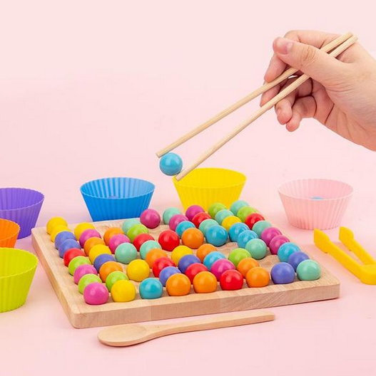 Montessori Kulor-Logikspel – Främjar färgteori och tankeförmåga