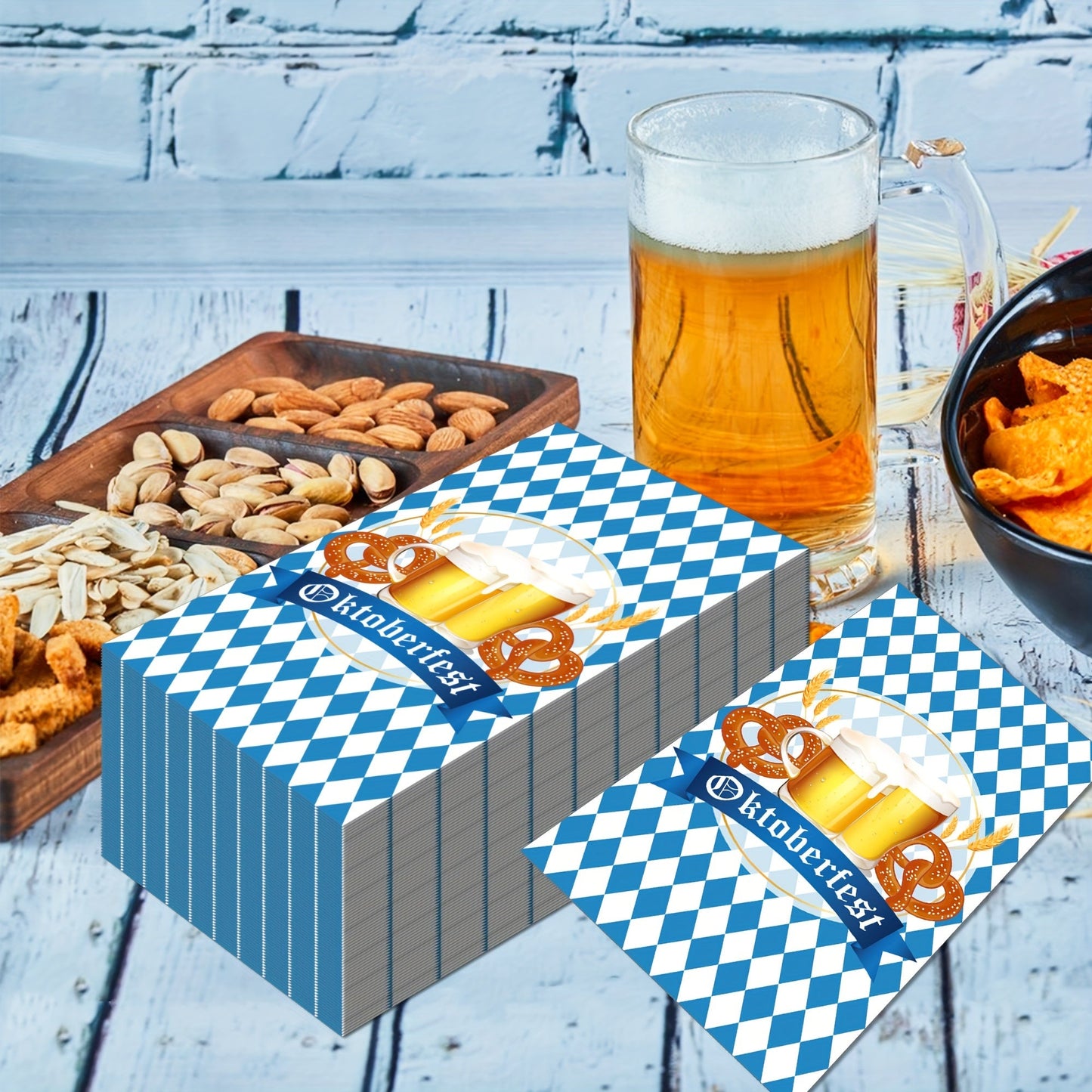 Pappersservetter (120 stycken) – WiesnServus Oktoberfest 2026