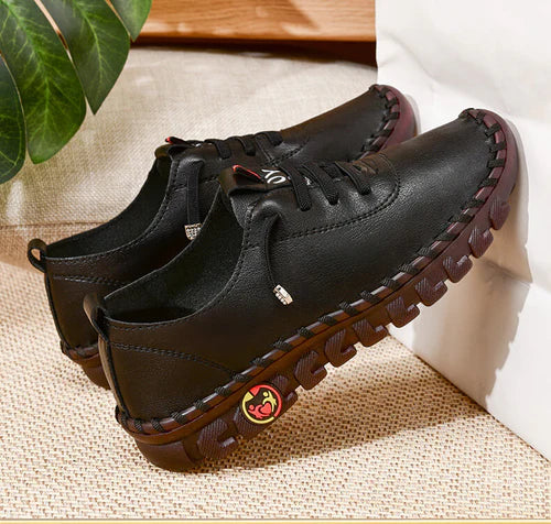 Bekväma platta damsneakers – Ella