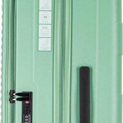 2-delat hårt skal resväske-set med laptopfack – Berlin