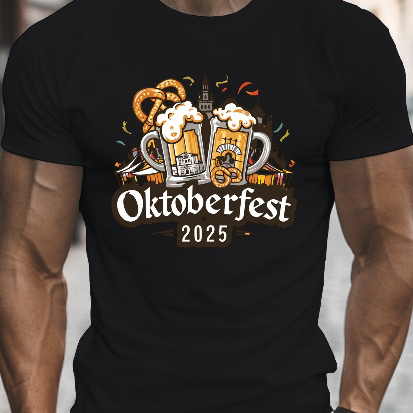 Herrar T-shirt kortärmad – Humle Oktoberfest 2026