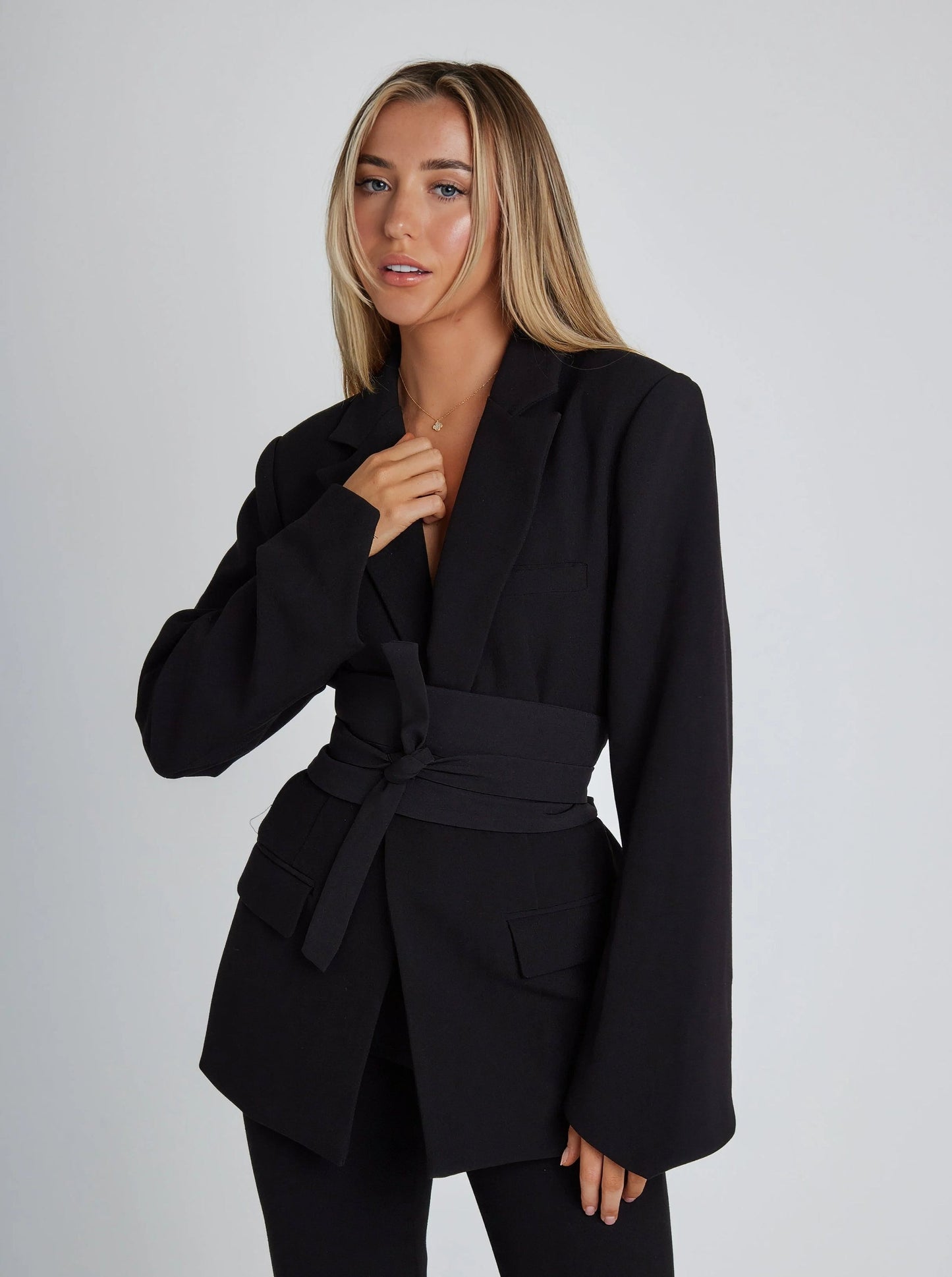 Damblazer med bälte – Valeria