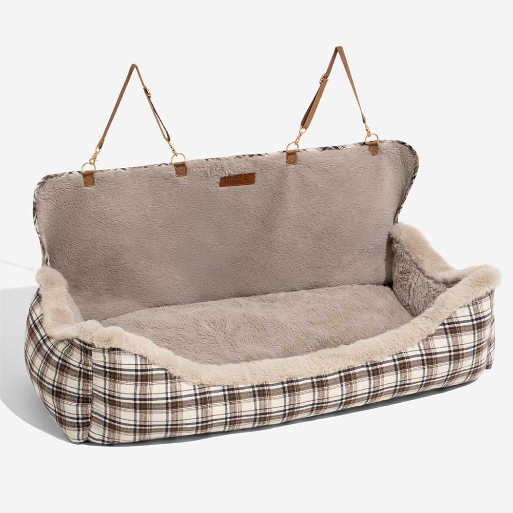 Plushy bilstol för husdjur – RideSafe CozySeat