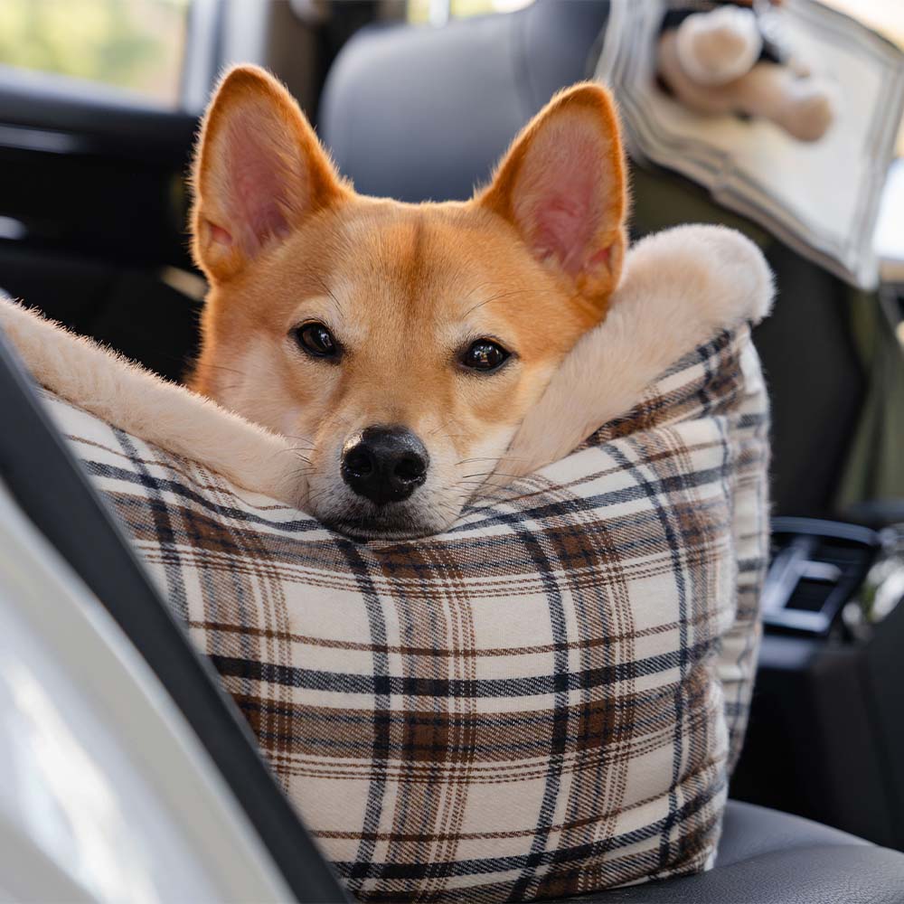Plushy bilstol för husdjur – RideSafe CozySeat