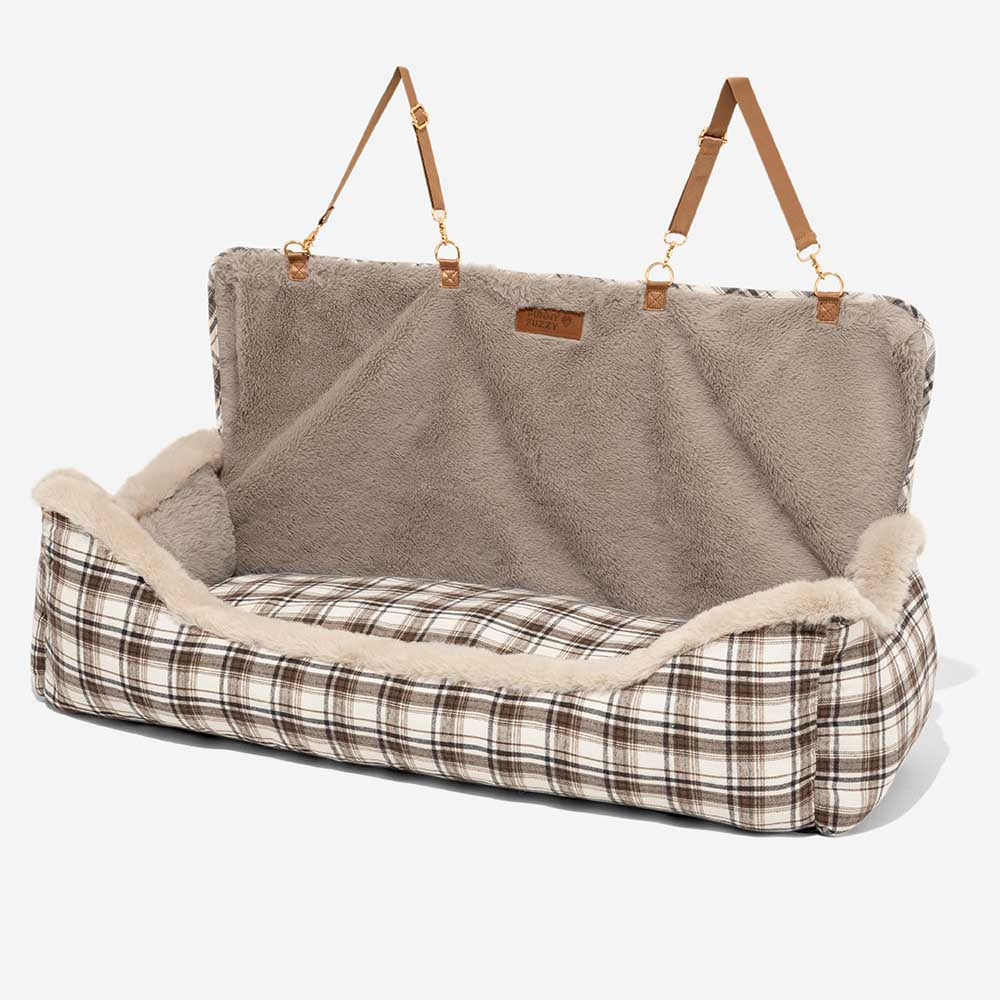 Plushy bilstol för husdjur – RideSafe CozySeat