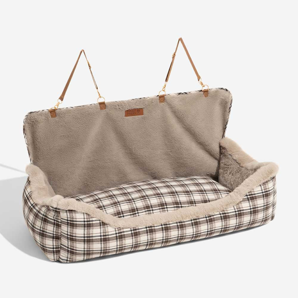 Plushy bilstol för husdjur – RideSafe CozySeat