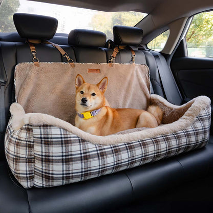 Plushy bilstol för husdjur – RideSafe CozySeat