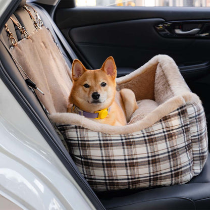 Plushy bilstol för husdjur – RideSafe CozySeat