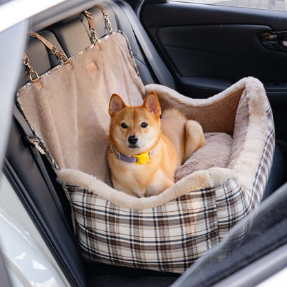 Plushy bilstol för husdjur – RideSafe CozySeat