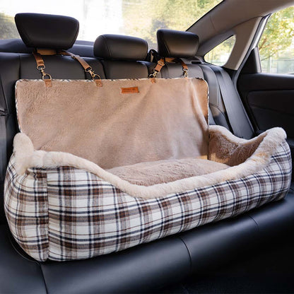 Plushy bilstol för husdjur – RideSafe CozySeat