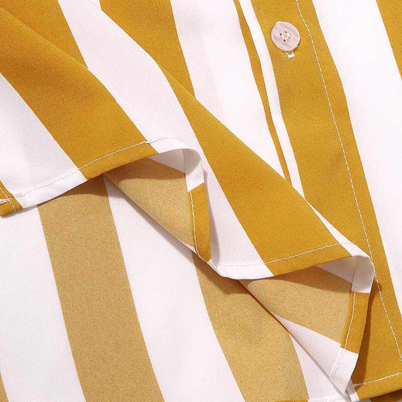 Stiligt herrsommarset med randigt mönster - RandFräsch