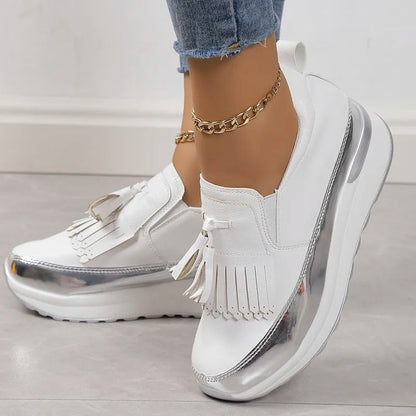 Andningsbara damsneakers med tidlös stil – Isabella