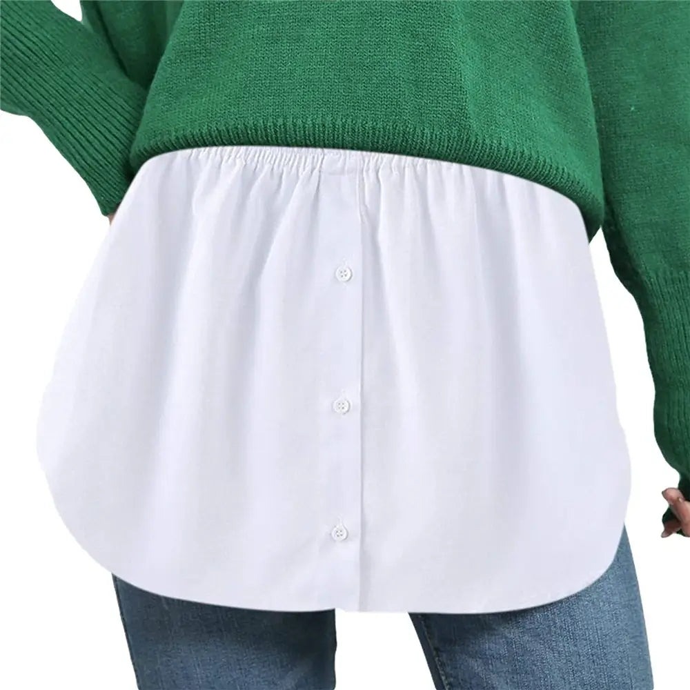 T-shirtförlängare för dam med elastisk midja – Noelle
