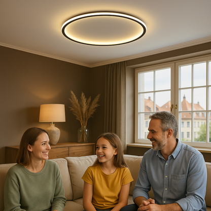 NordGlow | Dimbar LED-taklampa i skandinavisk stil