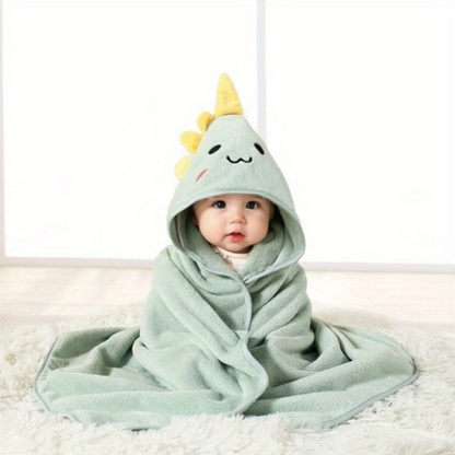 Babybadhandduk med huva – SnuggleSplash