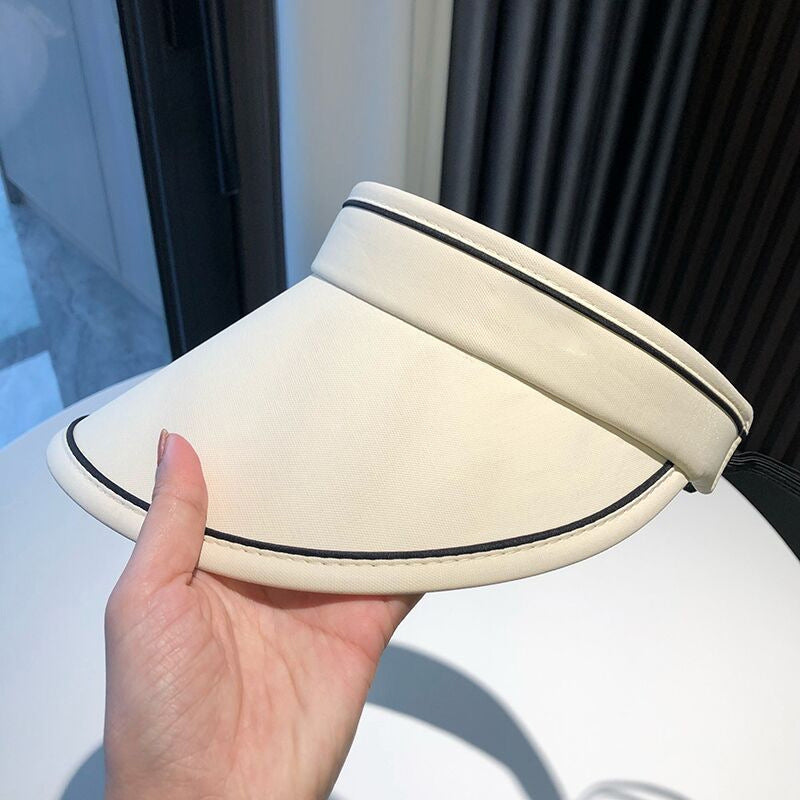 Trendig rullande solhatt med extra skydd – FoldSun Pro