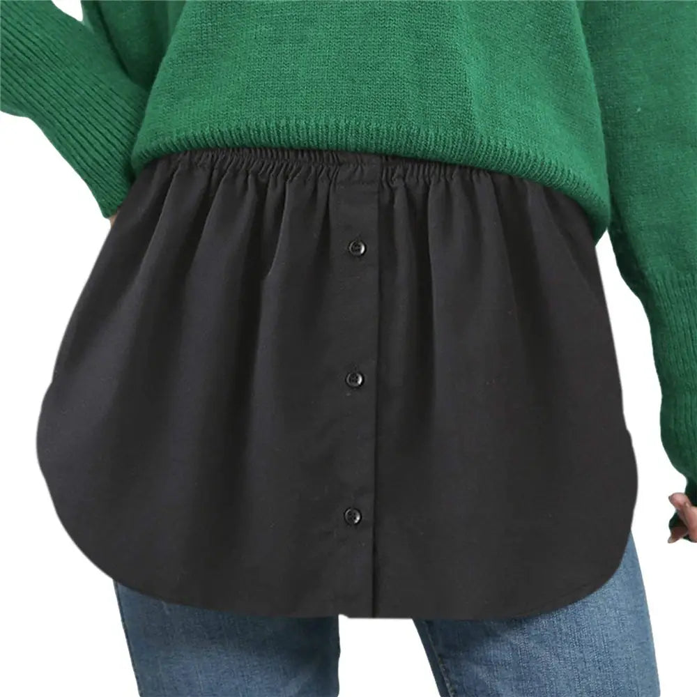 T-shirtförlängare för dam med elastisk midja – Noelle