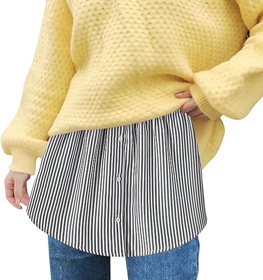 T-shirtförlängare för dam med elastisk midja – Noelle