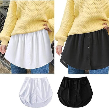 T-shirtförlängare för dam med elastisk midja – Noelle