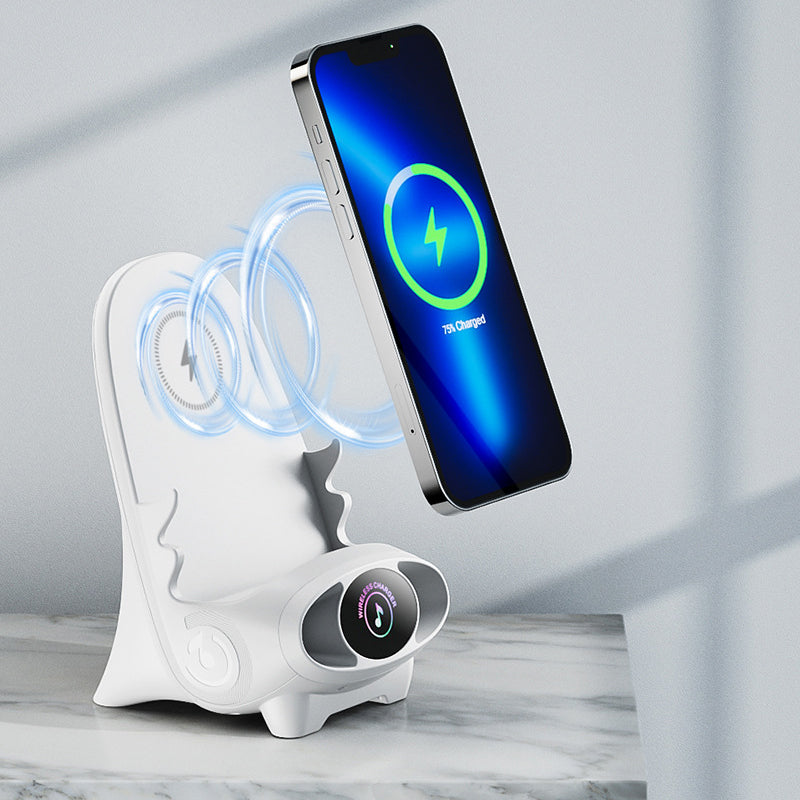 Trådlös telefonhållare med 15 W snabbladdningsfunktion - FlexCharge Chair