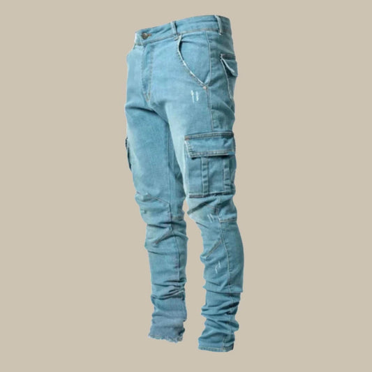 Premium stretch-cargobyxor för herr - Orion