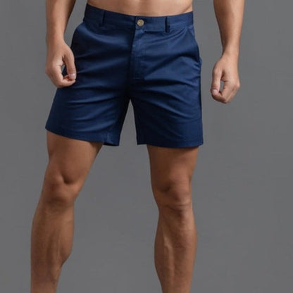 Moderna Slim-Fit Chino-shorts för män – Emil