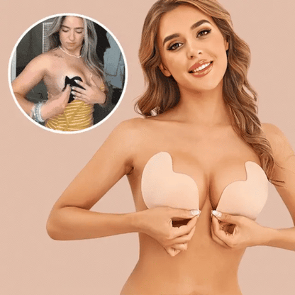 Invisible Adhesive Lift Bra with Front Buckle, All-Day Hold 11