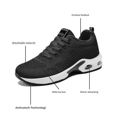 Bekväma och andningsbara ortopediska damsneakers – Marlene