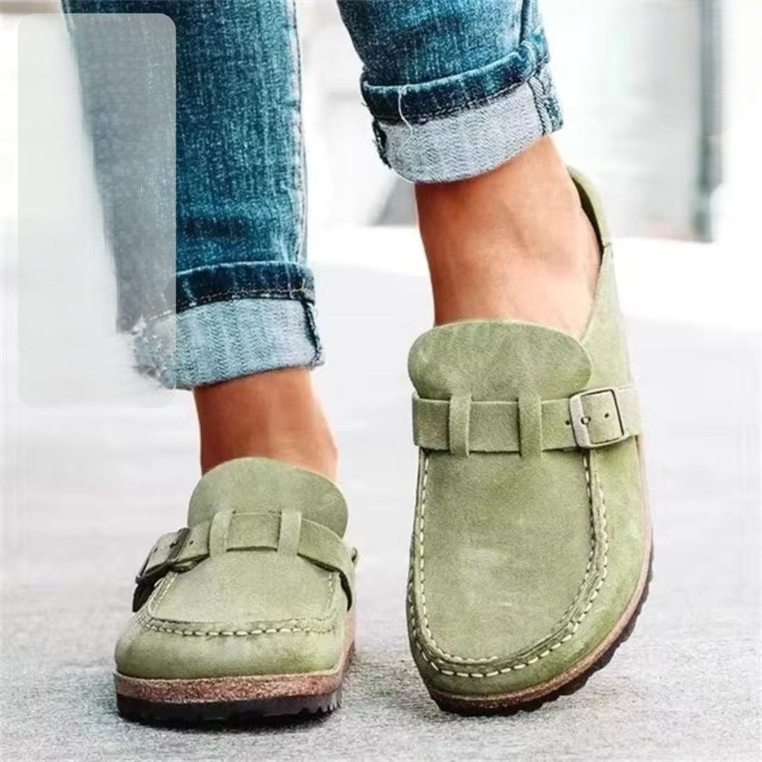 Loafers i mocka för dam – Giulia
